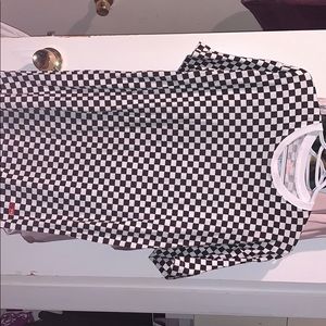 Supreme Hanes checkerboard t